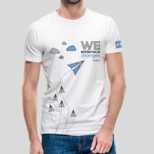 Diseño de Camiseta para Haufe gruppe. Graphic Design project by Moises Suarez - 10.09.2018