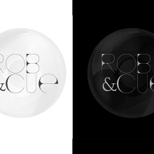 Rob&Cue Logo. Logo Design project by Laura Colorado Mirones - 03.09.2013