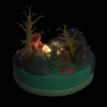 Lights. Un progetto di 3D, Progettazione di giochi, Arte concettuale e Character design 3D di Dídac Soto Valdés - 09.10.2018