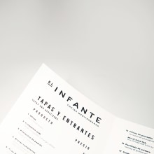 El infante. Brand identity.. Een project van  Ontwerp,  Art direction,  Br e ing en identiteit van David Gaspar Gaspar - 03.10.2018