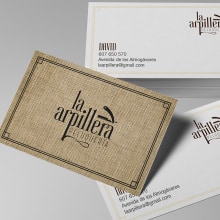 Peluquería La Arpillera. Br, ing, Identit, Graphic Design, and Logo Design project by Javier López Raso - 05.05.2018