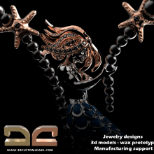 Mermaid necklace. Un proyecto de Diseño de jo y as de Diego Aramburu - 12.10.2018