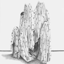 familia fantasma. Pencil Drawing project by Natalia lopez de munain - 10.12.2018
