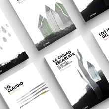 Libros de bolsillo "El País". Un proyecto de Ilustración tradicional y Diseño editorial de Javier Latorre - 14.10.2017