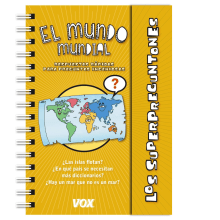 El Mundo Mundial Ed: Vox (Larousse) (Los Superpreguntones). Traditional illustration, Editorial Design, and Education project by Ariadna Reyes - 12.01.2014