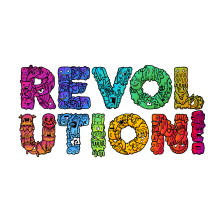 REVOLUTION!. Een project van Traditionele illustratie, T y pografie van Edu Morente - 16.10.2018