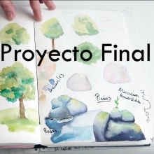 Mi Proyecto del curso: Dibujo para principiantes nivel -1. Traditional illustration, Drawing, and Watercolor Painting project by Momi Lotta - 10.17.2018