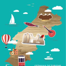PORTUGAL. Un progetto di Design di poster  di Elena Gabriela - 19.10.2018