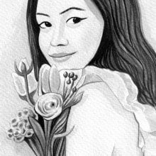 Mi Proyecto del curso: Introducción a la ilustración con tinta china. Traditional illustration project by Laura Hernández Fernández - 10.18.2018