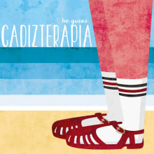 CADIZTERAPIA de BE GUIRI. Traditional illustration, Creativit, and Digital Illustration project by Seila Málaga Quijada - 10.21.2018