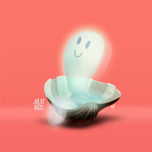 Ghost in the Shell. Un proyecto de Ilustración, Diseño de personajes e Ilustración digital de Julio Ríos - 22.10.2018