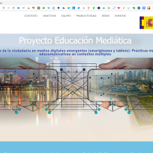 proyecto-educmedia.es. Web Design, Cop, e writing projeto de Enrique Ruiz Prieto - 24.07.2018