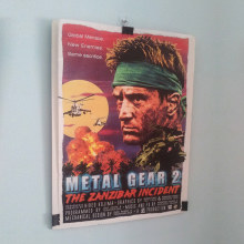 Metal Gear 2 Poster Tribute. Photo Retouching project by Entebras - 10.25.2018