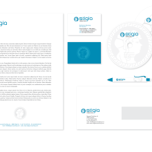 Identidad Corporativa Stigia. Un progetto di Br, ing, Br, identit e Design di loghi di Nuria Llort - 26.10.2018