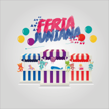 Feria Juniana S.p.s.. 3D project by Azou Reyes - 06.15.2018