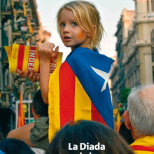 Portada para El Periódico de Catalunya en la Díada de la Independencia. Photograph project by Alba Haut - 09.11.2012