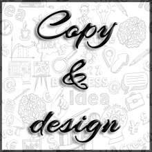 Copy & design. Advertising, Br, ing, Identit, Character Design, Graphic Design, Marketing, Web Design, Writing, Cop, writing, Sketching, Pencil Drawing, and Logo Design project by Jórmest - 08.03.2016