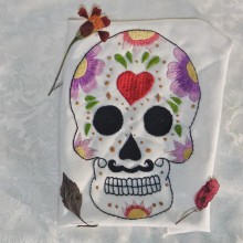 Día de muertos. Embroider project by Edwin Eduardo De La Rosa López - 11.07.2018