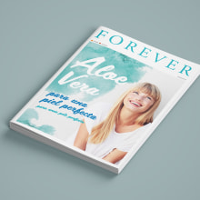 Revista Mensual Forever Living Products España & Portugal. Editorial Design, and Graphic Design project by Javier Jara Madolell - 11.07.2018