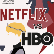 "Netflix vs HBO" infografía estática y animada. Traditional illustration, Animation, Graphic Design, Video & Infographics project by Anna Mingarro Mezquita - 02.10.2018