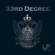 33rd Degree album cover. Design, Packaging, T, pograph, and Digital Illustration project by Jose Gonzalez - 11.08.2018