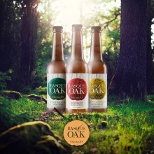 Basque Oak Brewery Brand. Br, ing, Identit, Graphic Design, Packaging, and Creativit project by Javier Pérez Lorén - 11.12.2018