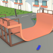 Skateboard. Un proyecto de 3D, Animación y Animación 3D de Pablo Vasquez Peralta - 14.11.2018