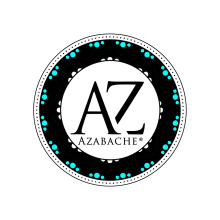 Logo para AZ Azabache. Un proyecto de Diseño, Diseño gráfico e Ilustración vectorial de Radha Rodríguez Piñero - 15.11.2018