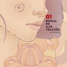 "AMOR" X Bienal de Ilustración. Traditional illustration, and Digital Illustration project by José Manzano - 03.25.2018