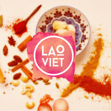 Lao Viet  Branding / marca / Concept Ein Projekt aus dem Bereich Br, ing und Identität, Fotoretuschierung und Logodesign von Patt Vielma - 16.11.2018