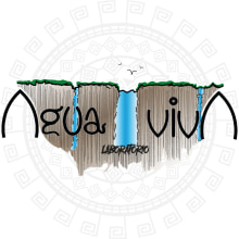 Logo Laboratorio Agua Viva . Logo Design project by CaribeMkrnado Ac - 11.18.2018