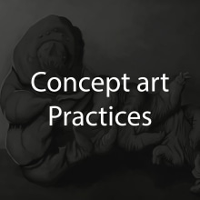 Concept art - Prácticas y estudios Ein Projekt aus dem Bereich Illustration, Malerei und Porträtillustration von Geovanii Kuznetsov - 18.05.2018