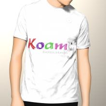 Identidad Corporativa Koamy. Design de logotipo projeto de Fiorella Damiani Kaemena - 19.06.2014