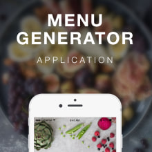 Menu Generator. Un proyecto de Diseño Web de Stella Belmonte - 25.11.2016