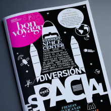 Diversión espacial. Design editorial, Design gráfico, Tipografia e Ilustração vetorial projeto de Josué Martz - 07.07.2013