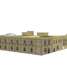 Restauración del Convento de San Agustín- Veracruz, Veracruz.. Un proyecto de 3D y Arquitectura de Jonathan Román - 27.11.2018