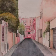 - C A L L E -. Un proyecto de Ilustración tradicional, Dibujo y Pintura a la acuarela de Silvia Esquinas - 27.11.2018