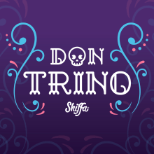 Don Trino. Design, Illustration, Art Direction, Br, ing, Identit, Character Design, Arts, Crafts, Graphic Design, Packaging, Product Design, Sculpture, To, Design, T, pograph, Vector Illustration, Creativit, and Product Photograph project by Shiffa McNasty - 11.14.2018
