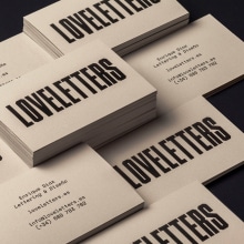 loveletters branding. Br, ing & Identit project by Enrique Díaz González - 11.27.2018