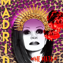 Mi Proyecto del curso: MADRID ME MATA. Portrait Illustration project by veronicamallo1981 - 11.27.2018
