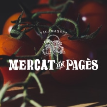 Mercat de Pagès / Idenidad corporativa. Design, Direção de arte, Br, ing e Identidade, Design gráfico, e Tipografia projeto de Comunicom - 28.11.2018