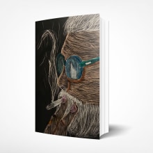 Portada de libro ilustrada. Un proyecto de Diseño editorial, Diseño gráfico y Dibujo artístico de Alba Yñiguez - 09.04.2018
