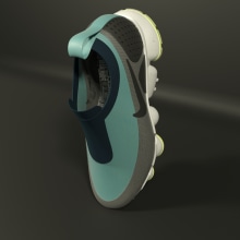 Vapormax. Rendering, product presentation.. 3D, Shoe Design, Product Photograph, and Photographic Lighting project by Amaya Luzon Franco - 12.08.2018