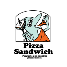 Tony Delfino X PizzaSandwich. Traditional illustration project by Iván Mayorquín - 10.14.2018