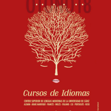 Imagen para los Cursos de Otoño de la Universidad de Cádiz. Design, Ilustração tradicional, Br, ing e Identidade, e Design gráfico projeto de Gloria Garrastazul - 11.12.2018