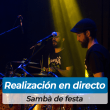 Realización en directo - Sambà de festa. Un proyecto de Música, Cine, vídeo, televisión, Vídeo y Televisión de Raimon Cartró - 24.05.2018
