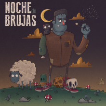 Proyecto para noche de brujas. Design de personagens projeto de Maximiliano Montani - 18.12.2018