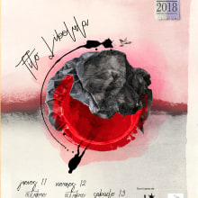 Afiche Publicitario. Ilustração tradicional, Fotografia, Tipografia, e Colagem projeto de Mati Costa - 18.12.2018