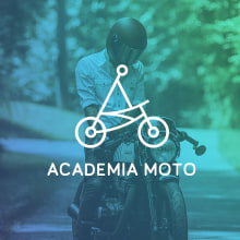 Moto Academy. Direção de arte, Br, ing e Identidade, Design gráfico, Design de ícones, e Concept Art projeto de Valentin Stefan - 29.12.2017