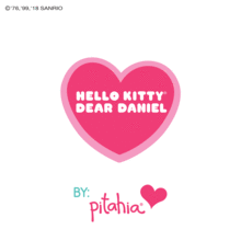 Hello kitty Valentine's by Pitahia. Un proyecto de Publicidad, Br, ing e Identidad, Diseño gráfico, Redes Sociales y Diseño de moda de lashmit Alcalá - 26.12.2018